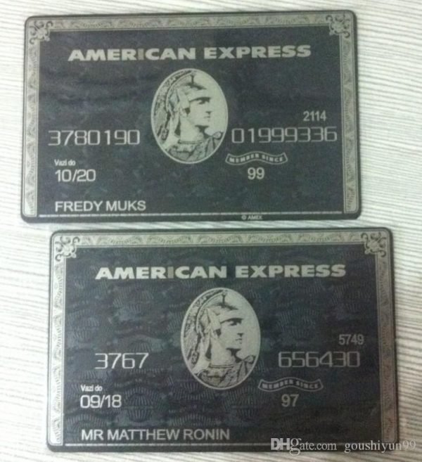 Cartes de crédit American Express